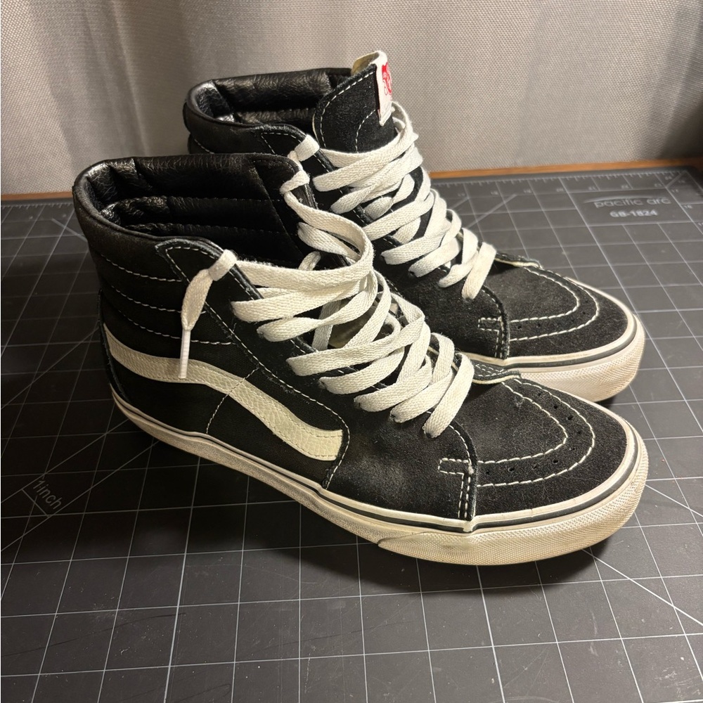 Vans Classic Black and White High-Tops